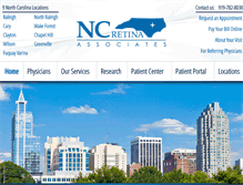 Tablet Screenshot of ncretina.com